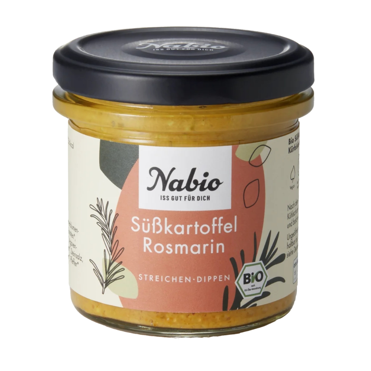 Nabio Aufstrich Süsskartoffel Rosmarin 135 g