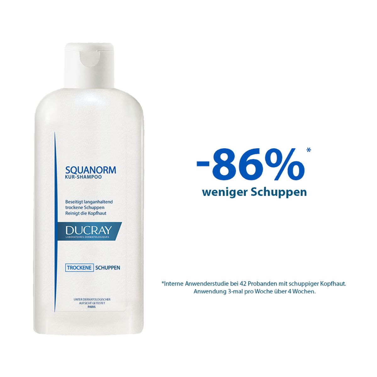 Ducray Squanorm Shampoo Trockene Schuppen 200 ml