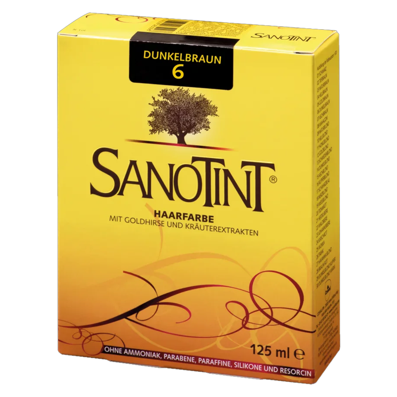 Sanotint Haarfarbe 06 dunkelbraun 125 ml