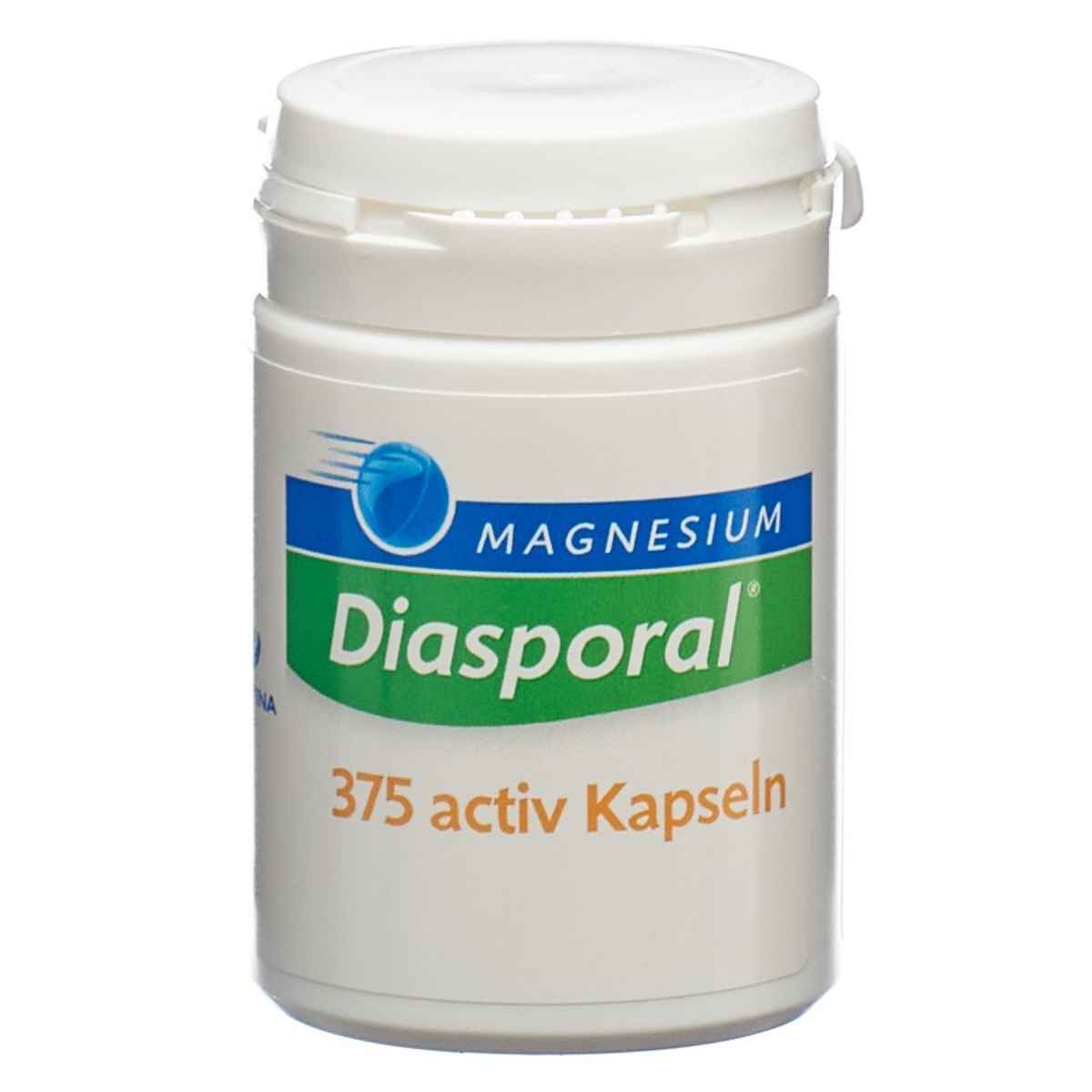 MAGNESIUM Diasporal 375 activ Kapseln 50 Stück