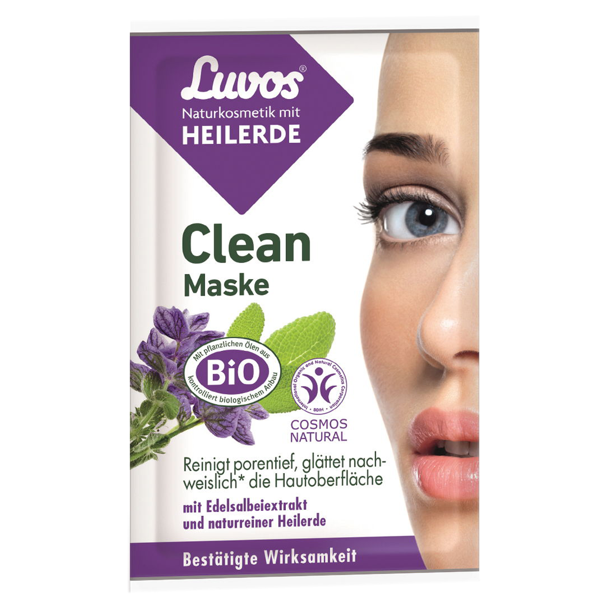 Luvos Clean Maske mit Heilerde 2x 7.5 ml