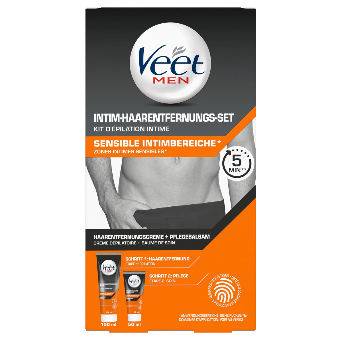 Veet for Men Intim-Haarentfernungs-Set