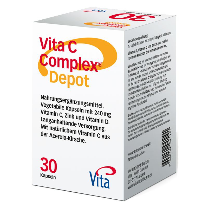 Vita C Complex Depot Kapseln 30 Stück