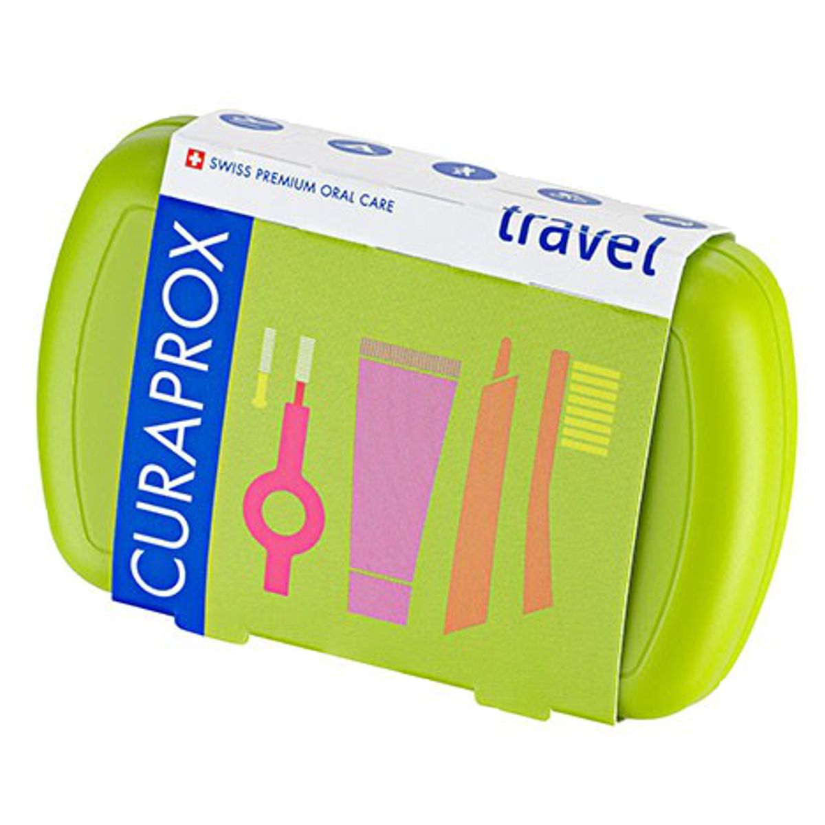 Curaprox Travel Set grün