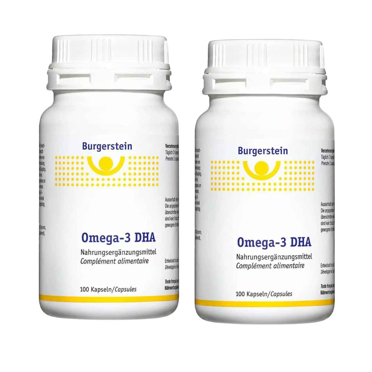 Burgerstein Omega 3 DHA Kapseln 2x 100 Stück