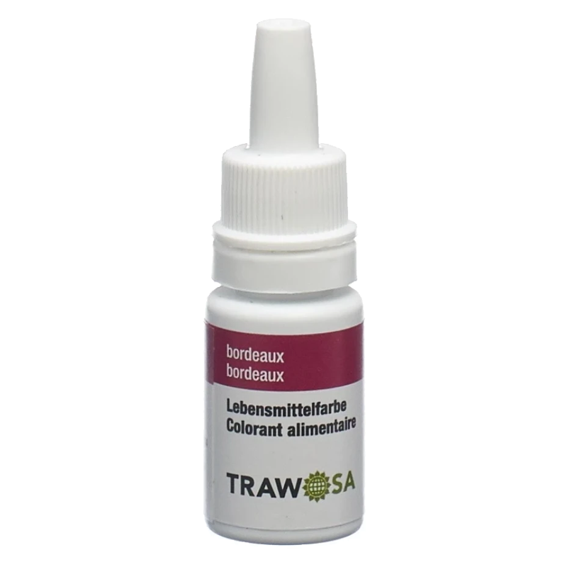 TRAWOSA Lebensmittelfarbstoff bordeaux 10 ml