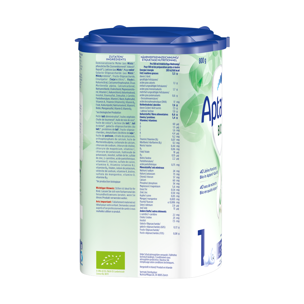 APTAMIL Bio 1 Dose 800 g