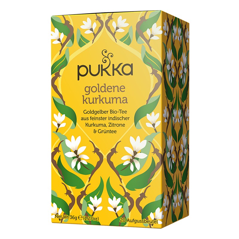 PUKKA Goldene Kurkuma Bio 20 Beutel