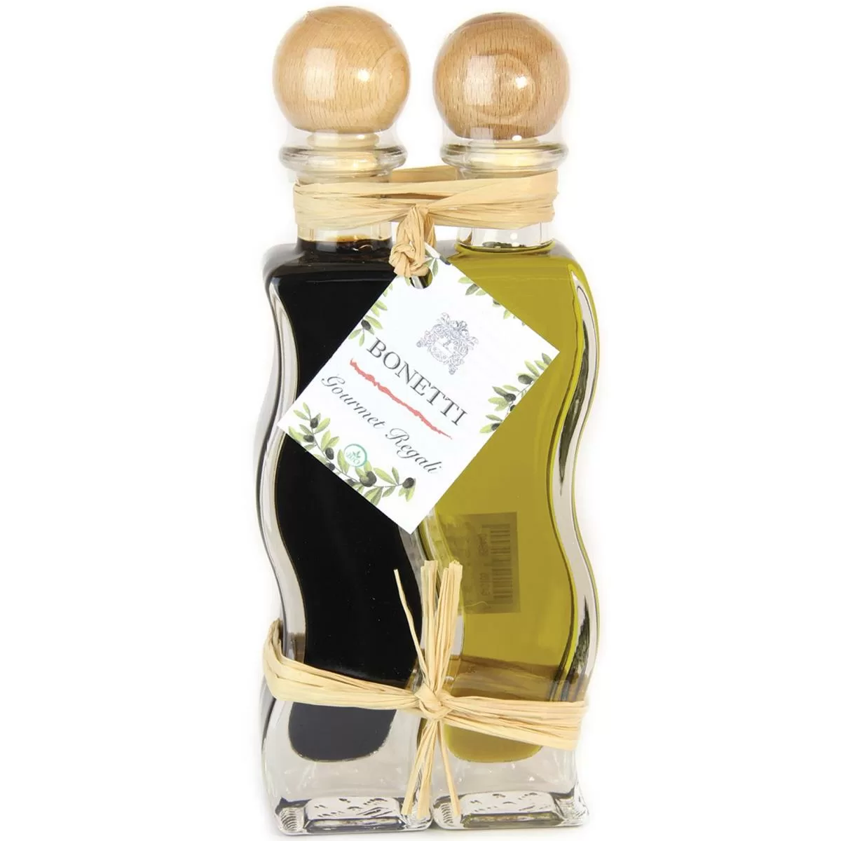 Geschenk Bio-Aceto Balsamico und Bio Olivenöl