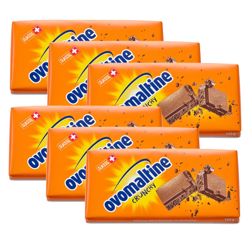 Ovomaltine Schokolade Tafel 6x 100 g