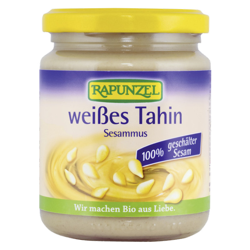 Rapunzel Tahin weiss ohne Salz Glas 250 g