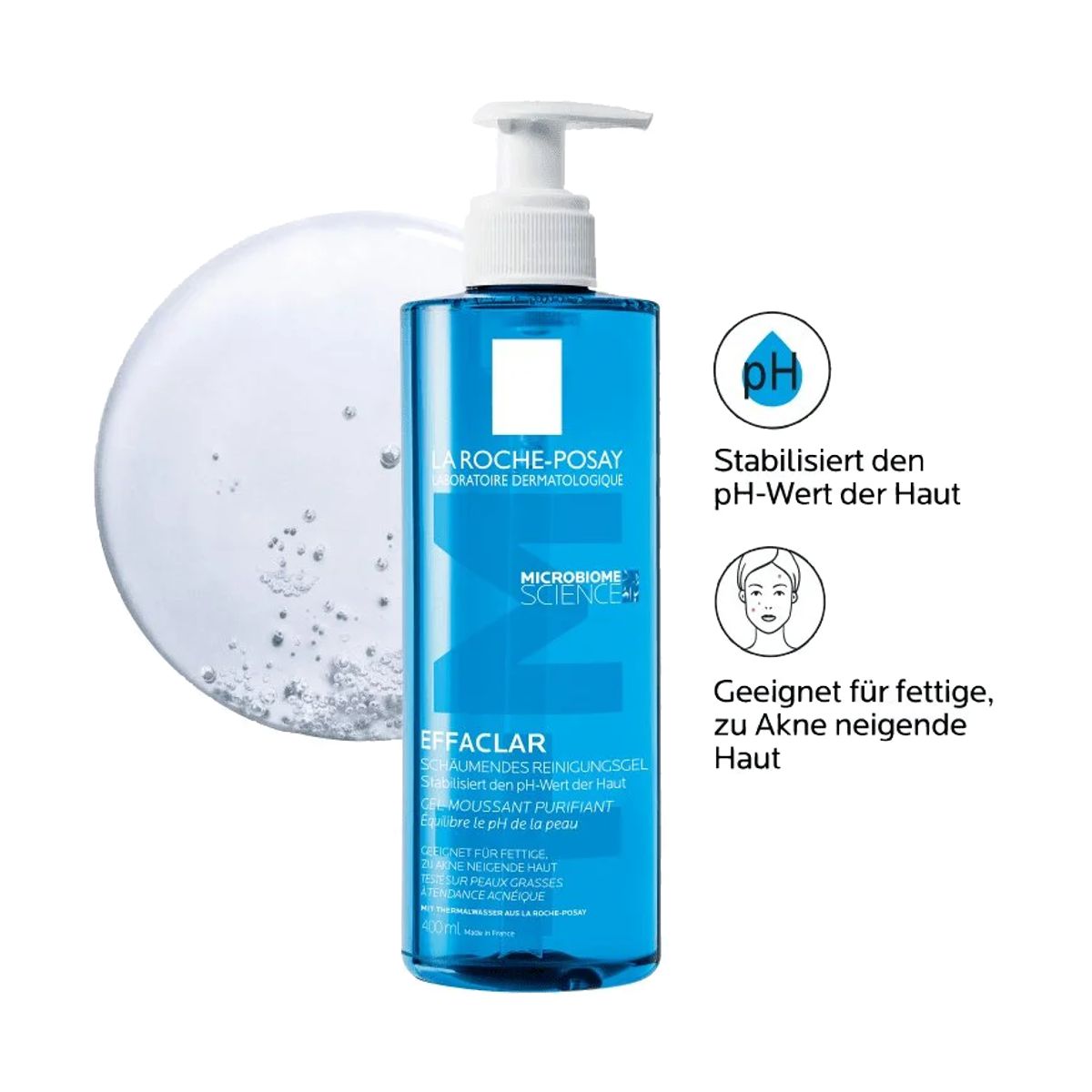 La Roche Posay Effaclar Reinigungsgel 400 ml