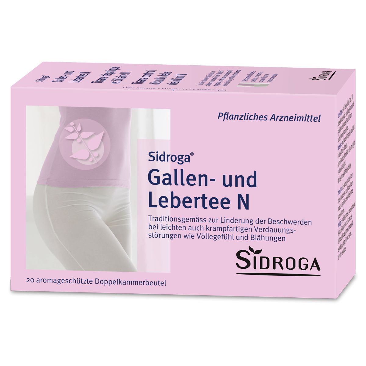 Sidroga Gallen- und Lebertee N 20 Beutel