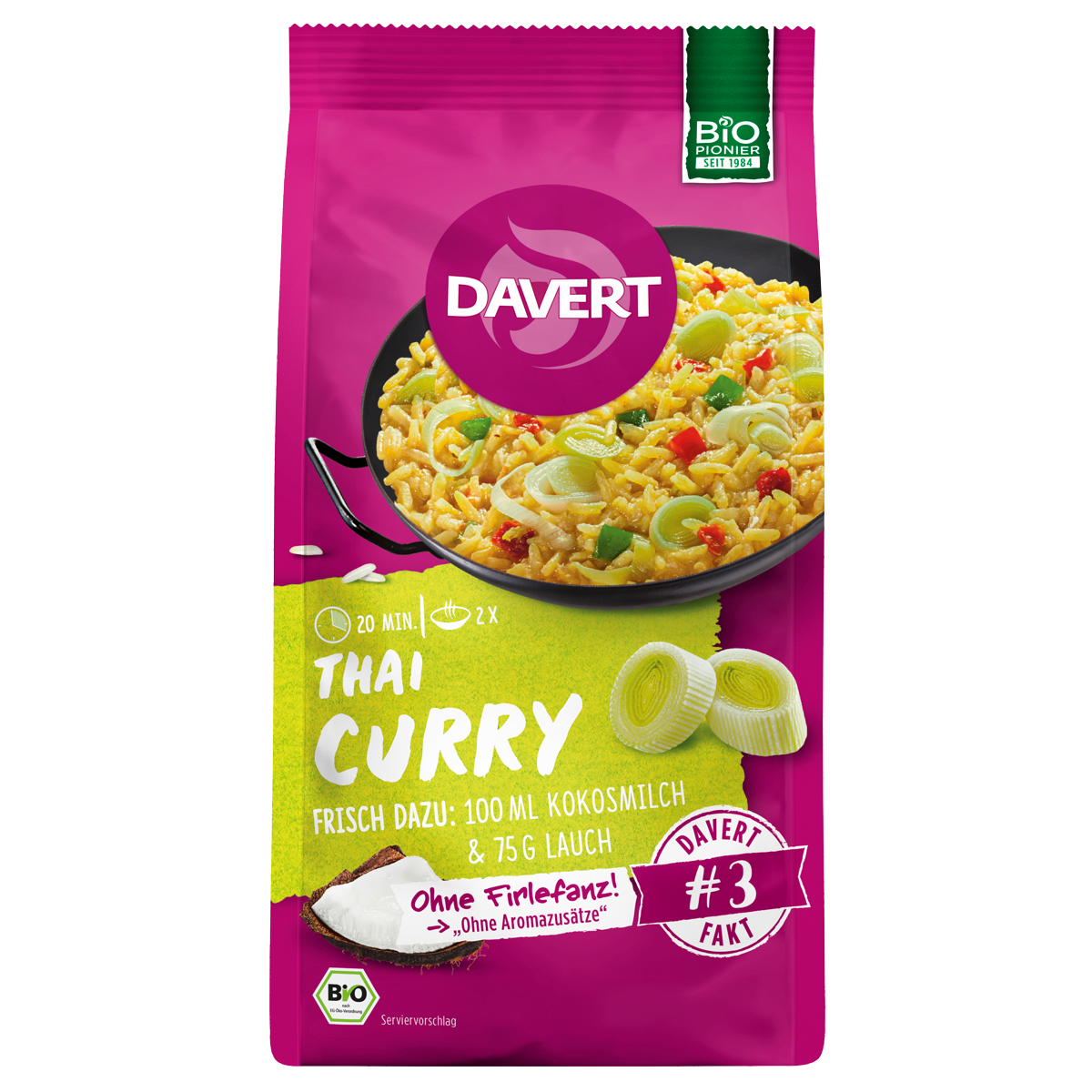 Davert Thaicurry Reismischung 170 g