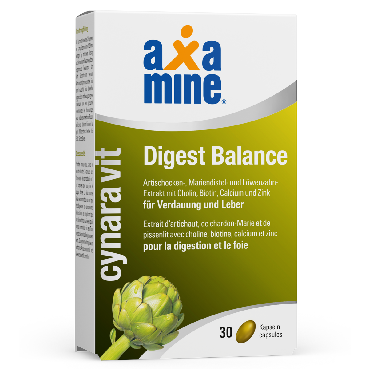 Axamine Digest Balance 30 Kapseln