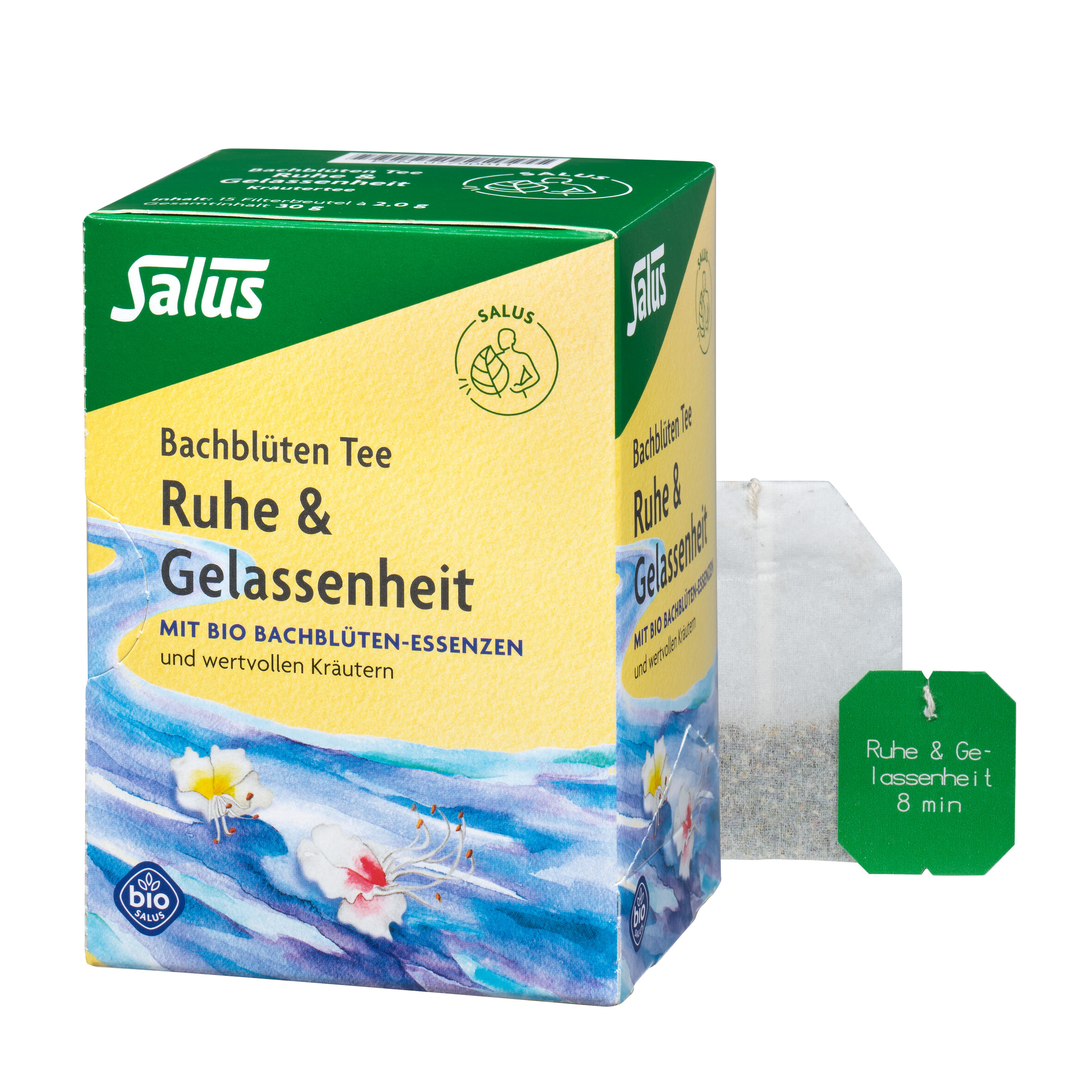 Salus Bachblüten Tee Ruhe & Gelassenheit Bio 15 Beutel