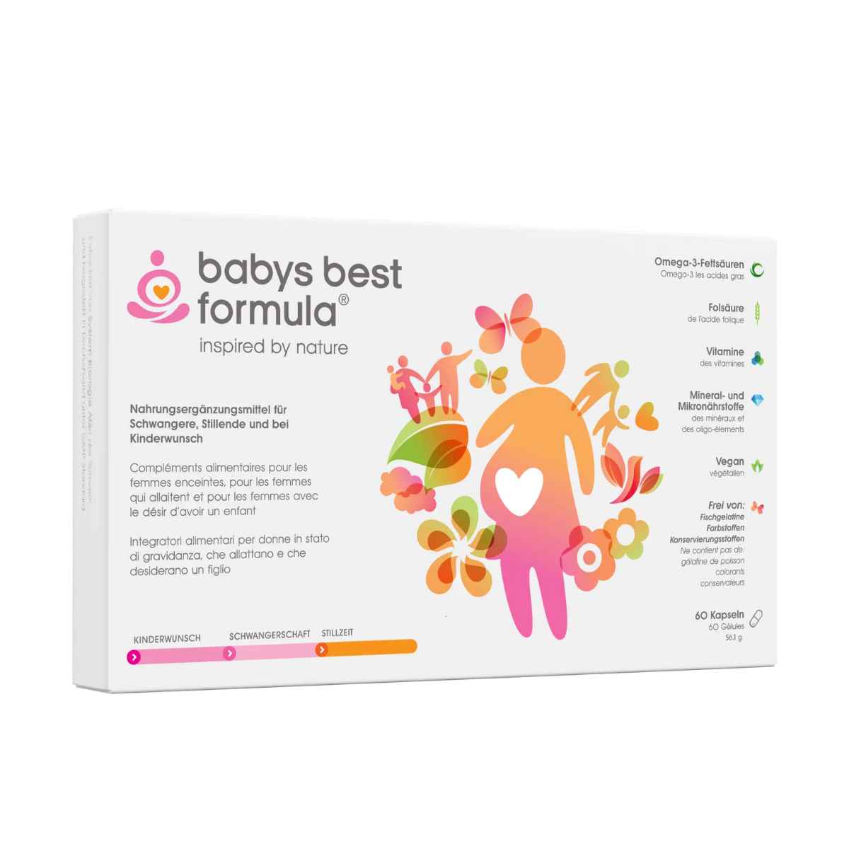 BABYS BEST FORMULA Kapseln 60 Stück