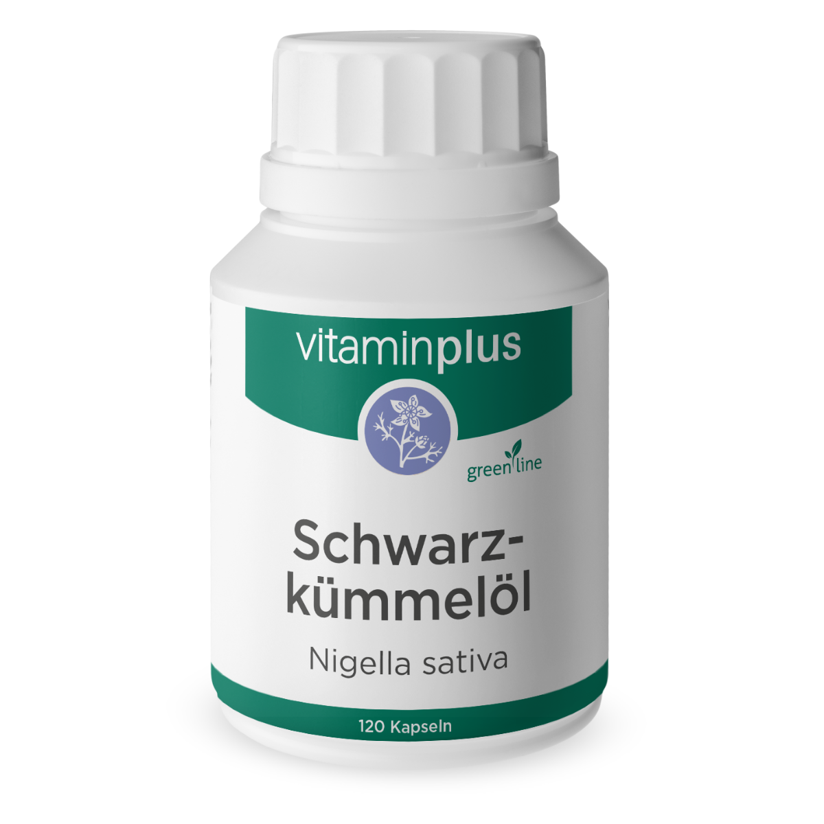 Vitaminplus Schwarzkümmelöl Kapseln 500 mg 120 Stück