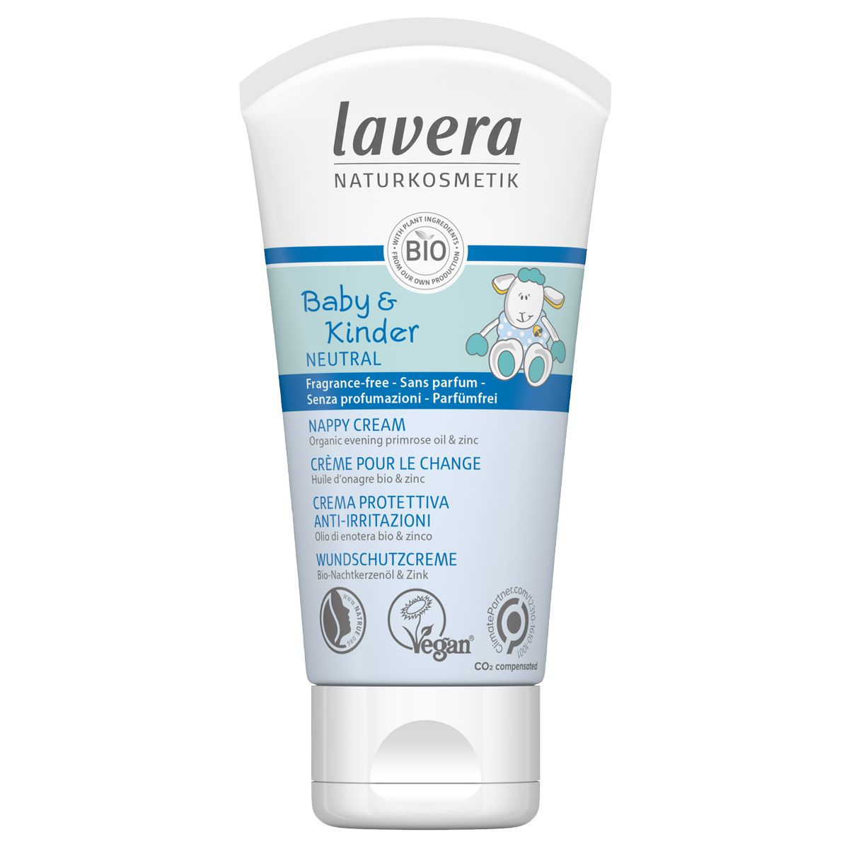 Lavera Wundschutzcreme Baby & Kinder neutral 50 ml