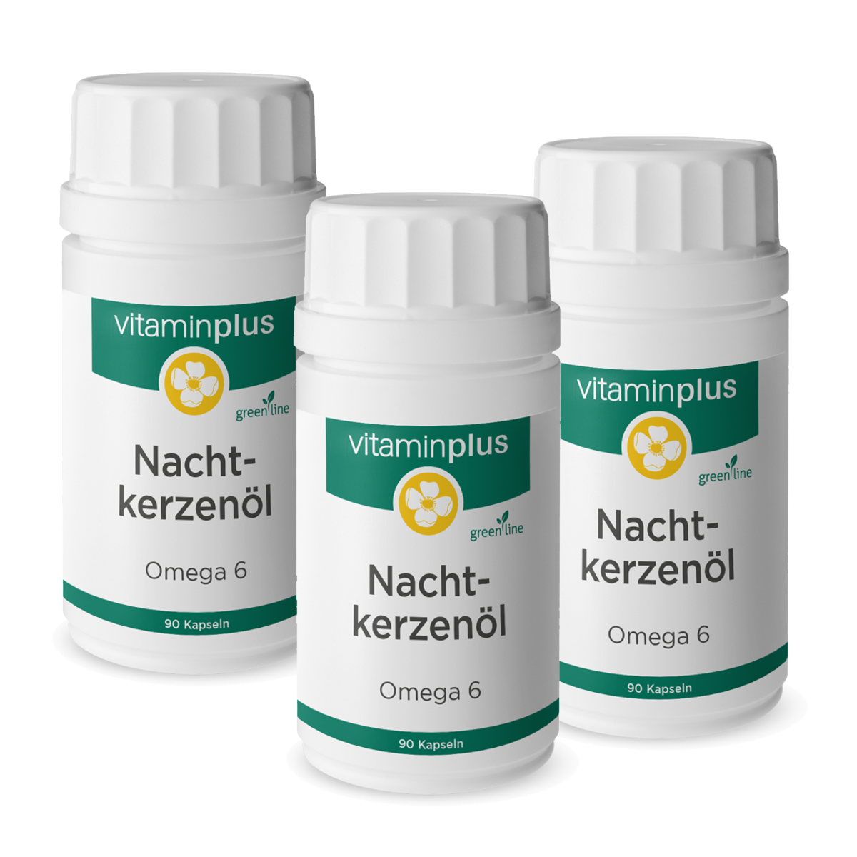 Vitaminplus Nachtkerzenöl Kapseln 500 mg 3x 90 Stück