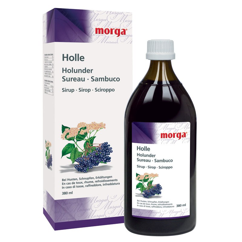 MORGA Holle Holunder Sirup 380 ml