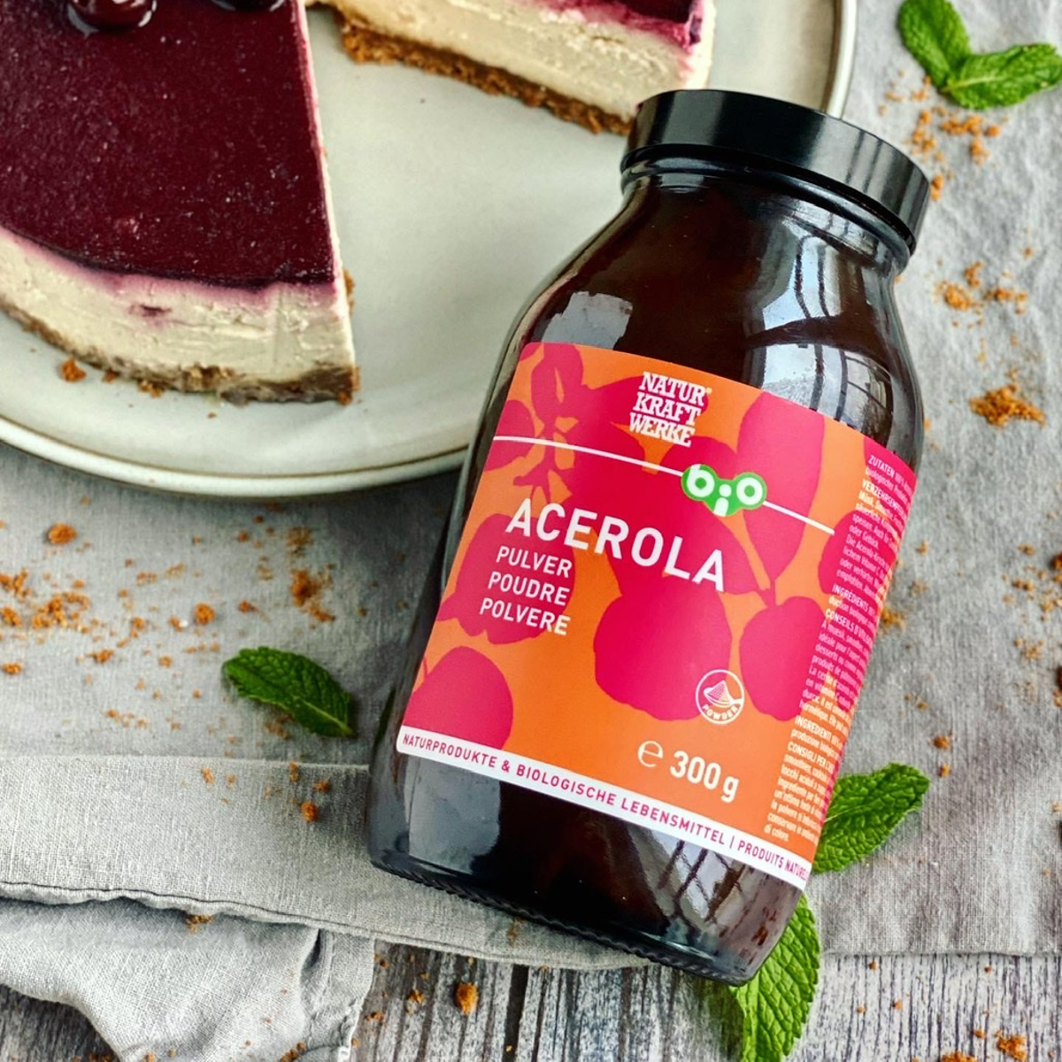 Naturkraftwerke Acerola Pulver Bio 300 g