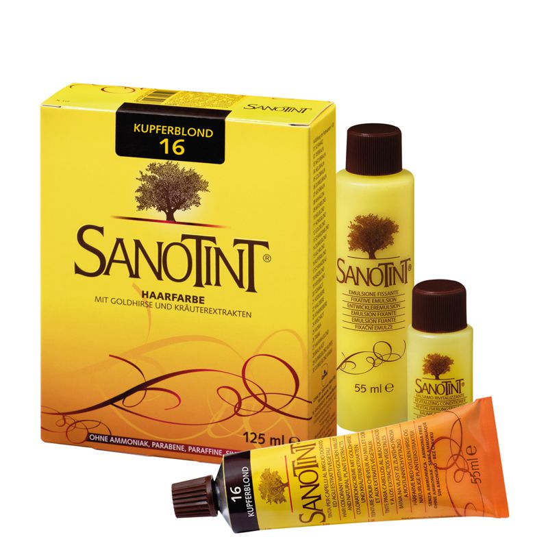 Sanotint Haarfarbe 16 kupferblond 125 ml