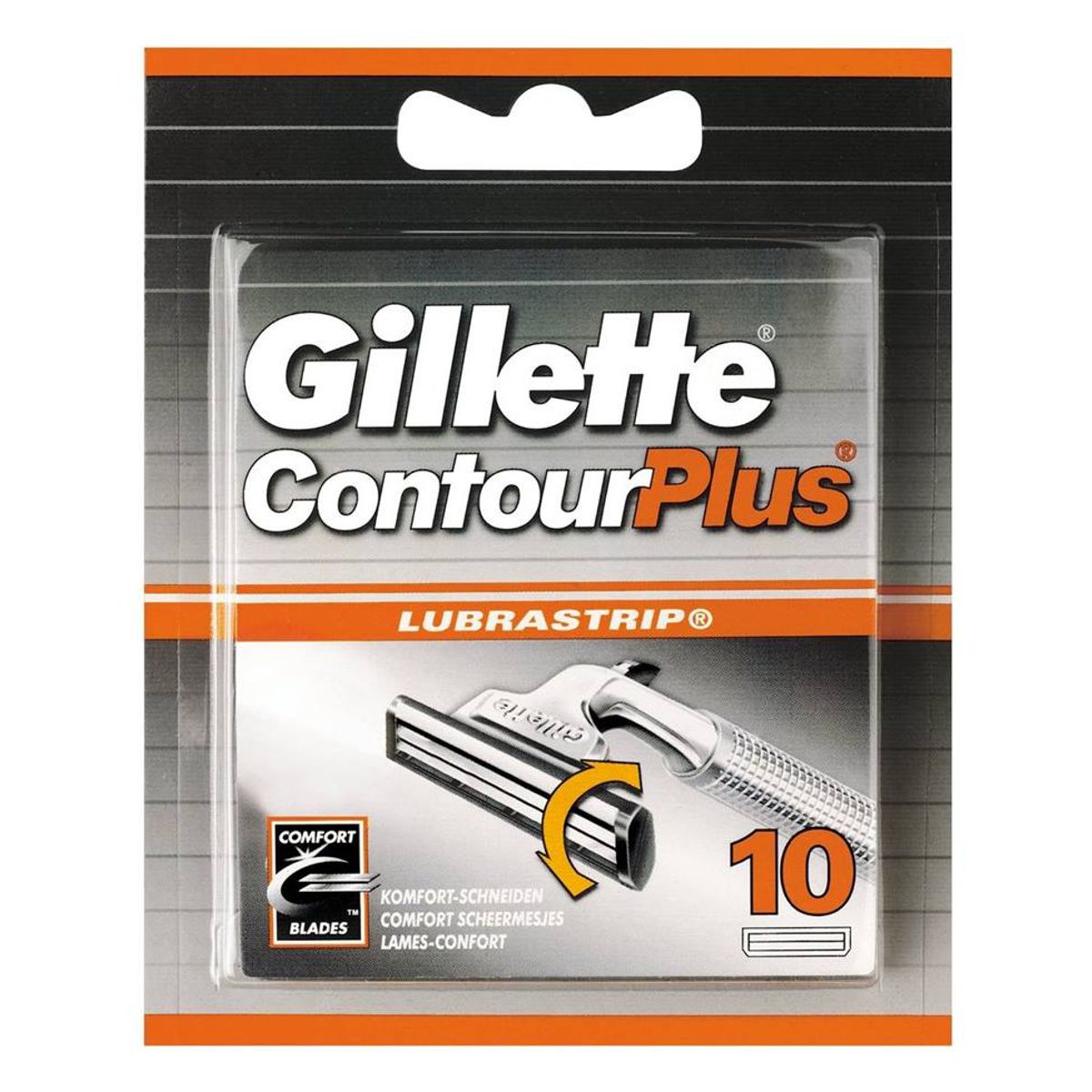 GILLETTE Contour Plus Ersatzklingen 10 Stück