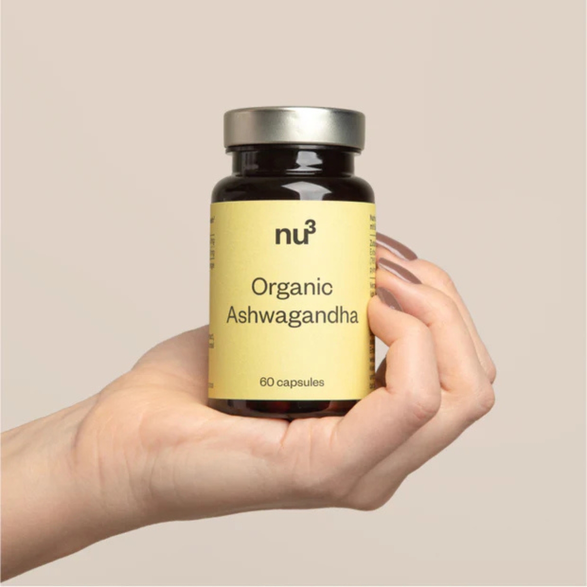 Nu3 Ashwagandha Organic Kapseln 60 Stück