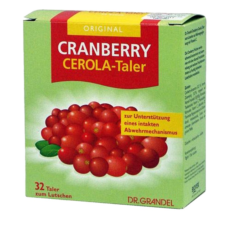 DR GRANDEL Cranberry Taler 32 Stück