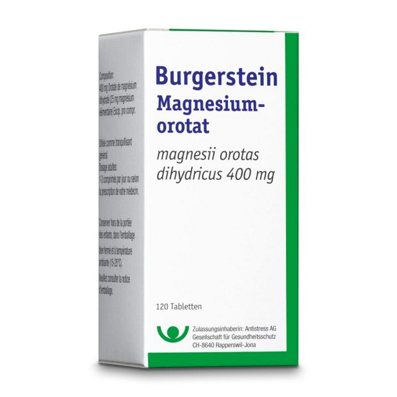 Burgerstein Magnesiumorotat Tabletten 120 Stück