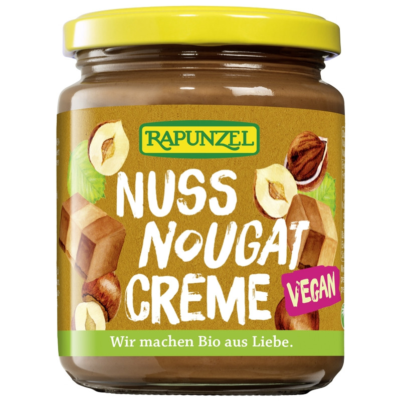 Rapunzel Nuss-Nougat Creme Glas 250 g