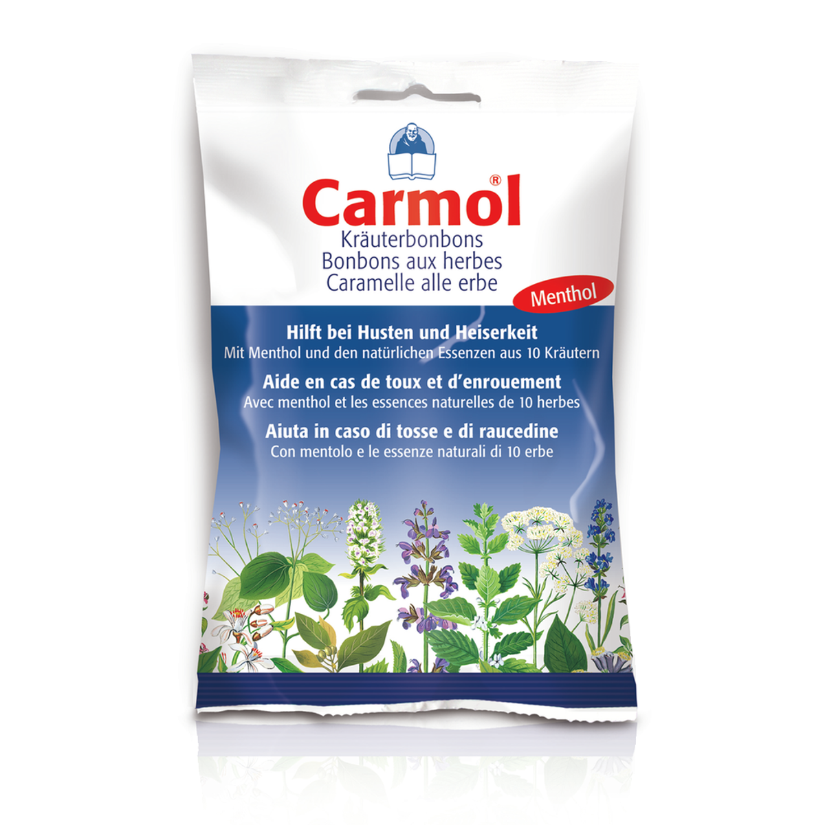 Carmol Kräuterbonbons Beutel 75 g