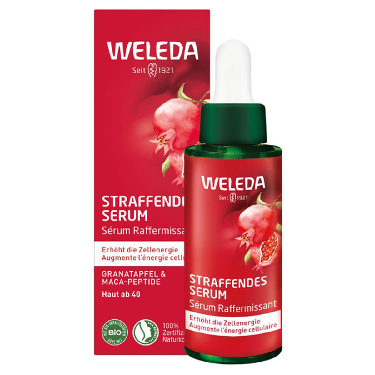 Weleda straffendes Serum Granatapfel & Maca 30 ml