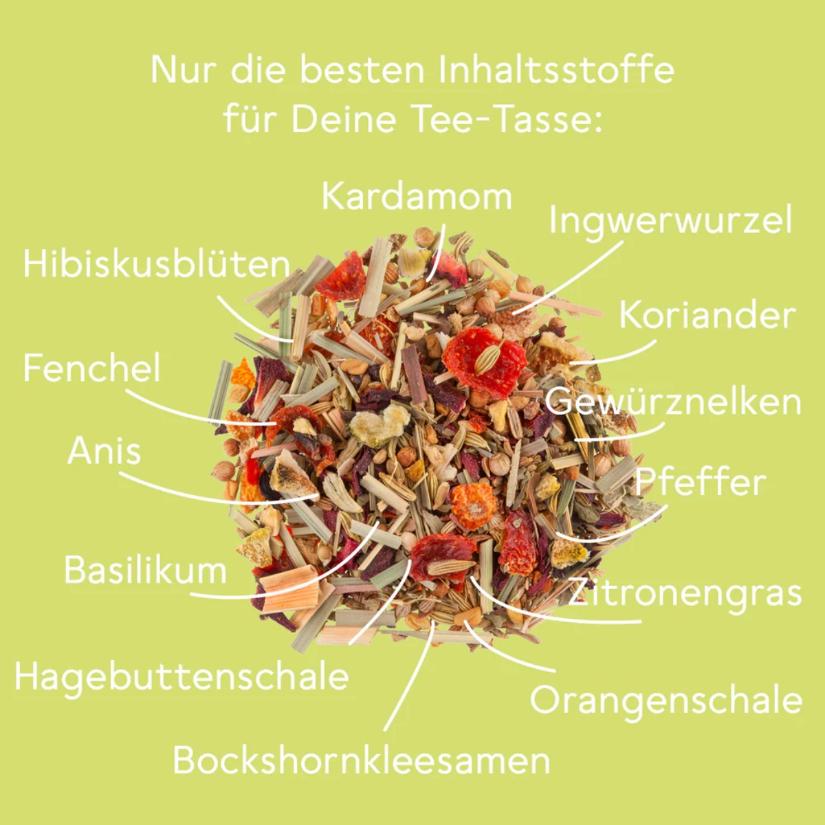 Bitterliebe Tee Ayurvedische Kräuter 240 g