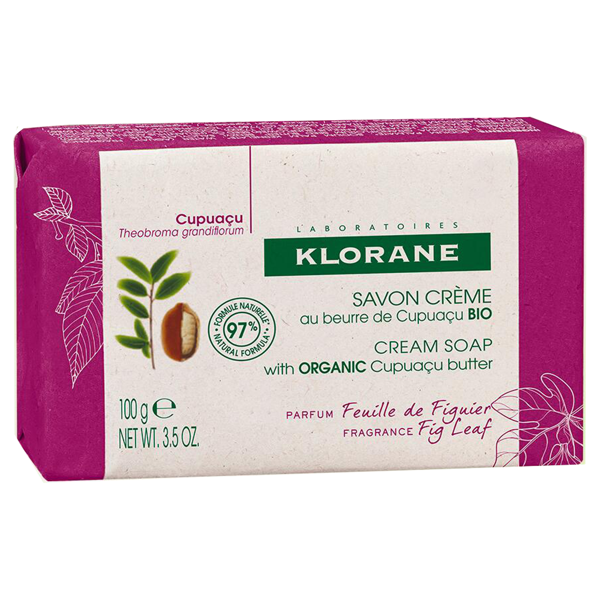 Klorane Cremeseife Feigenblatt 100 g