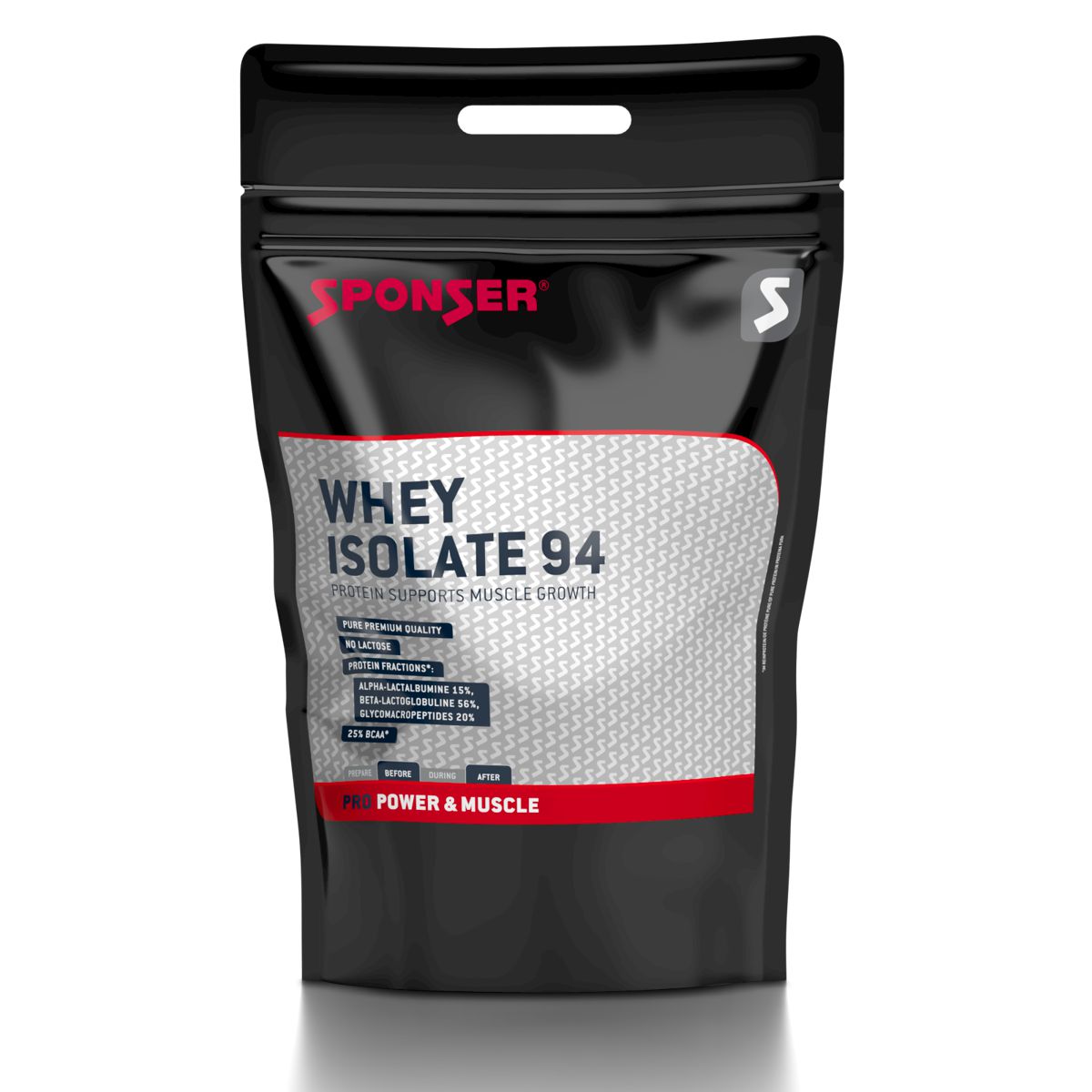 Sponser Whey Isolate 94 Neutral Beutel 1500 g