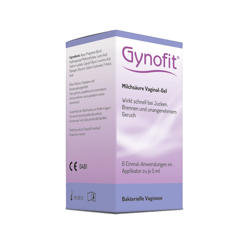 Gynofit Milchsäure-Gel Vaginalgel 6 x 5 ml