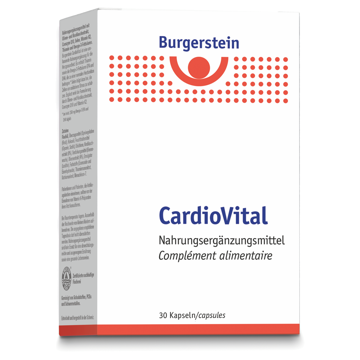 Burgerstein CardioVital Kapseln 30 Stück