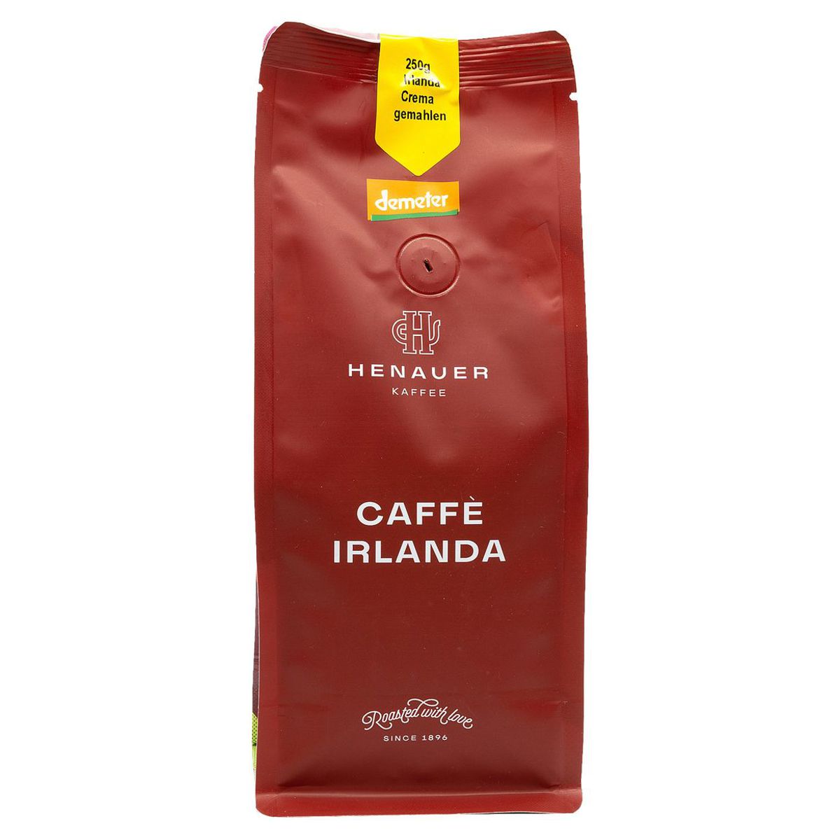 Henauer Irlanda Crema Kaffee gemahlen Demeter 250 g