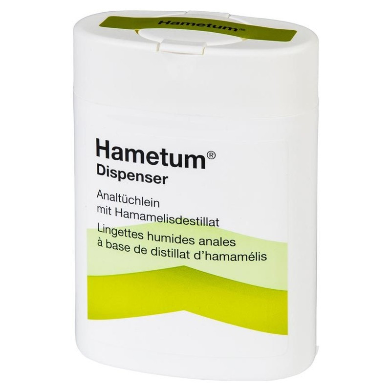 HAMETUM Analtüchlein Dispenser 40 Stück