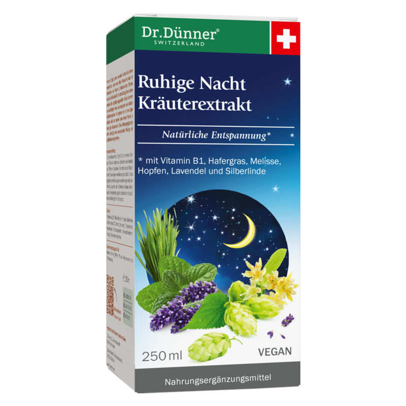 Dr. Dünner Ruhige Nacht Kräuterextrakt 250 ml