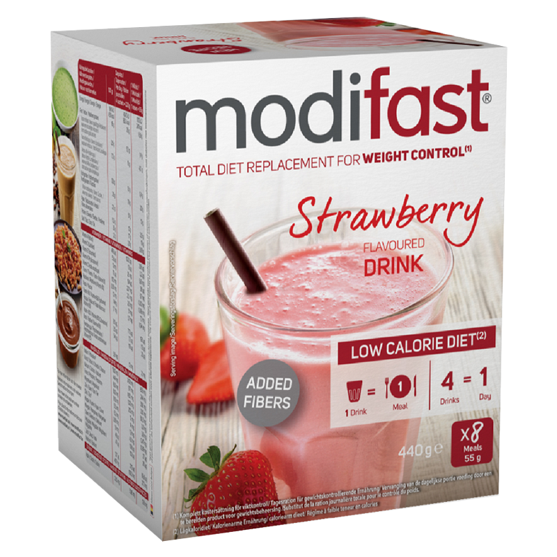 Modifast Drink Erdbeere 8 x 55 g