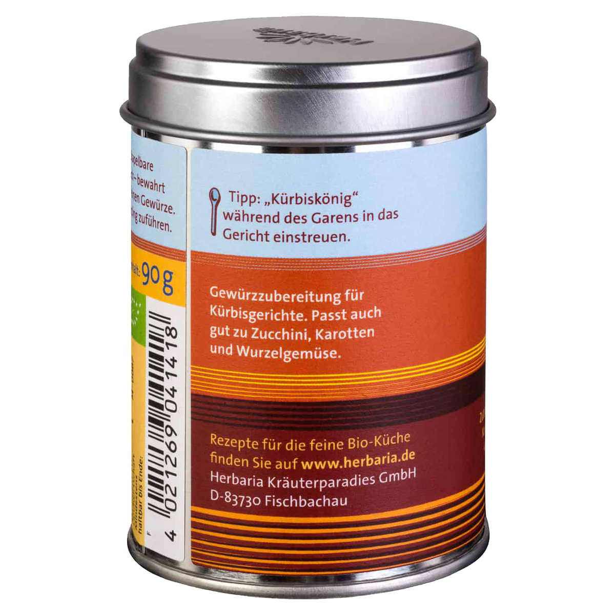 Herbaria Kürbiskönig bio 90 g