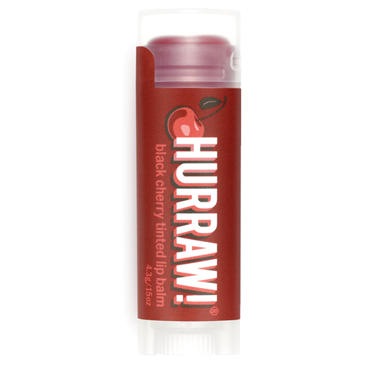 Hurraw! Lip Balm Black Cherry Tinted Bio 4.3 g