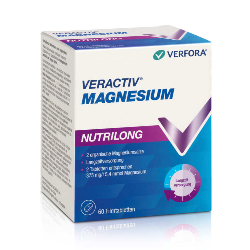 Veractiv Magnesium Nutrilong Tabletten 60 Stück