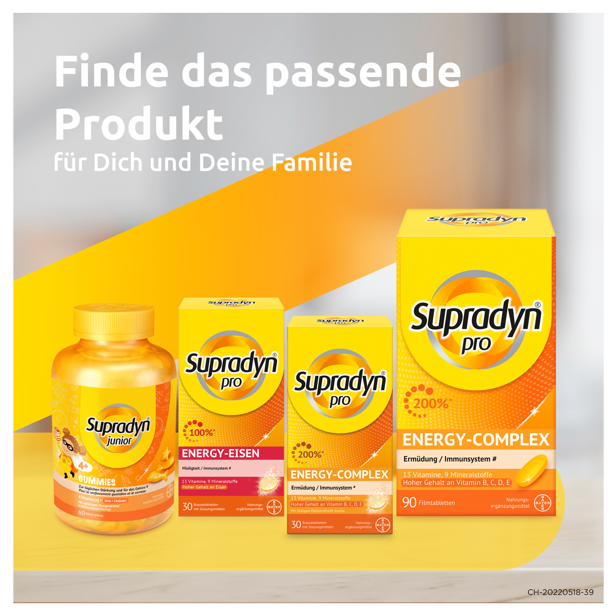 Supradyn pro energy-complex Brausetabletten 15 Stück