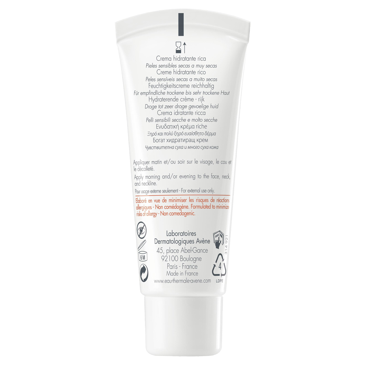 Avène Hydrance Creme 40 ml