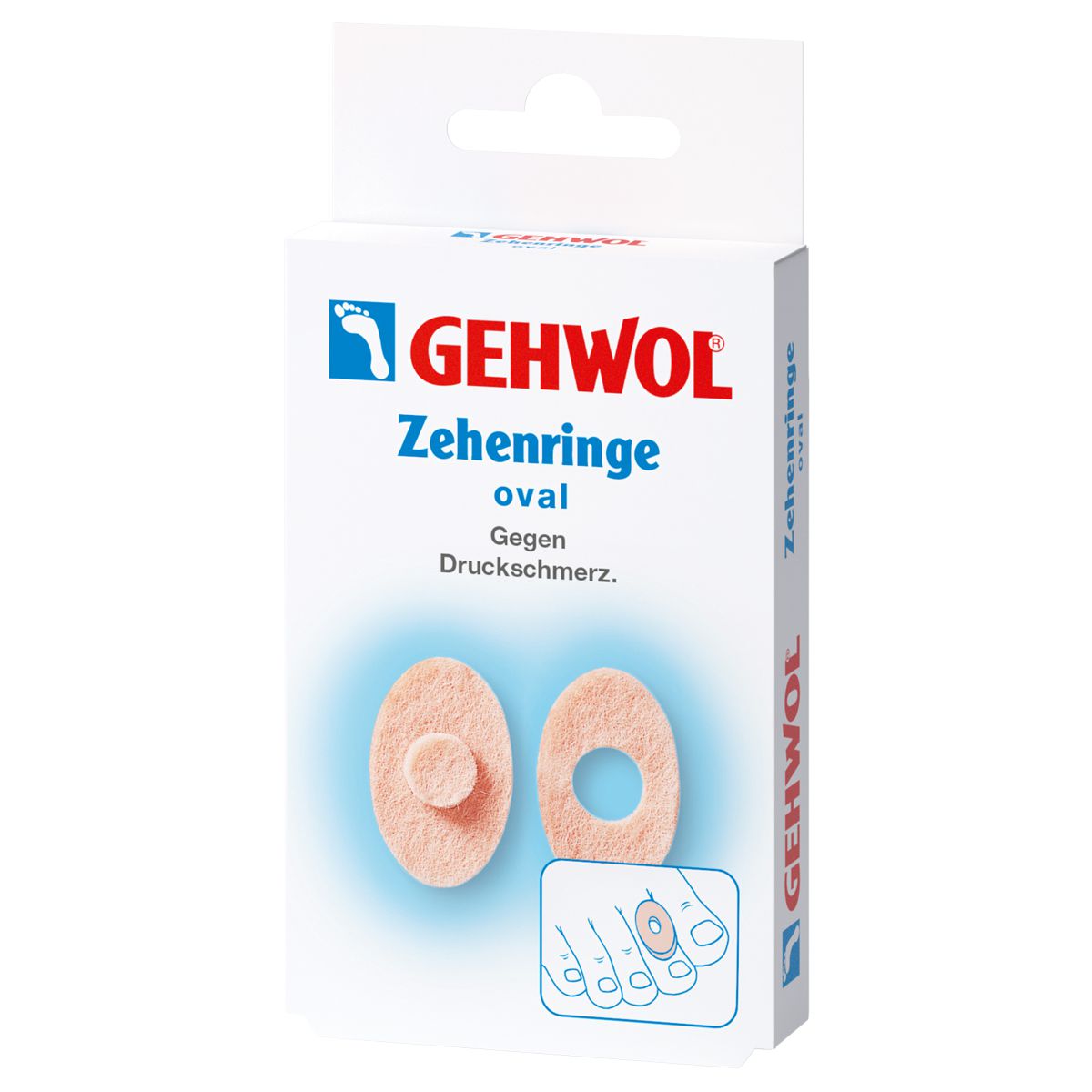 Gehwol Zehenringe oval 9 Stück