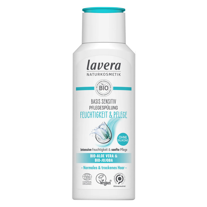 Lavera Spülung Basis sensitiv Feuchtigkeit & Pflege 200 ml